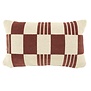 Kussen Twist 35x55 cm - burgundy