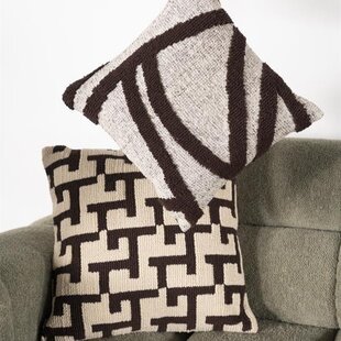 Kussen Majani – donker bruin