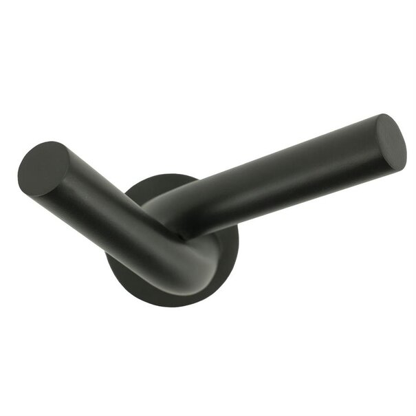 By Boo Kapstok 2 haken Matto - black