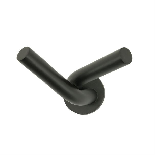By Boo Kapstok 2 haken Matto - black