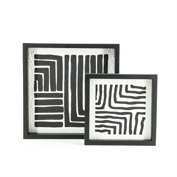 By Boo Schilderij Triq set of 2