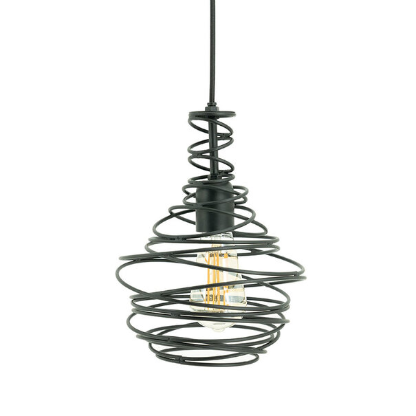 By Boo Hanglamp Coil - zwart