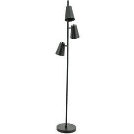 Vloerlamp Cole - zwart