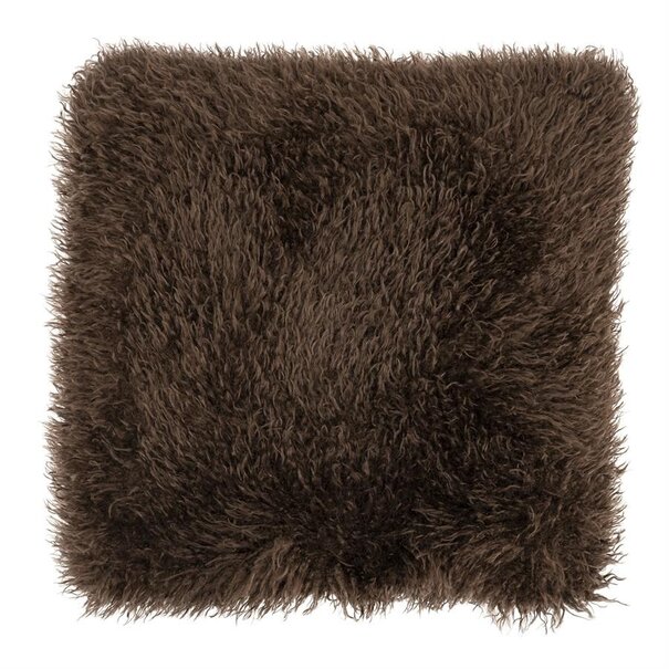 By Boo Kussen Doodly 50x50 cm - dark bruin