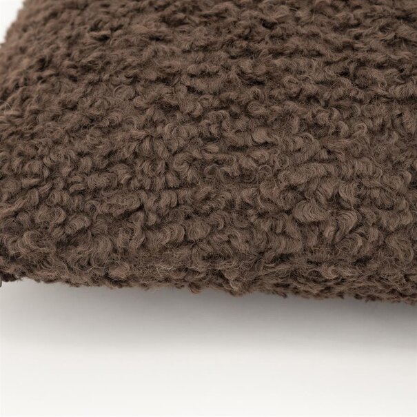 By Boo Kussen Teddy - dark bruin