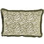Kussen Tigra 40x60 cm - groen
