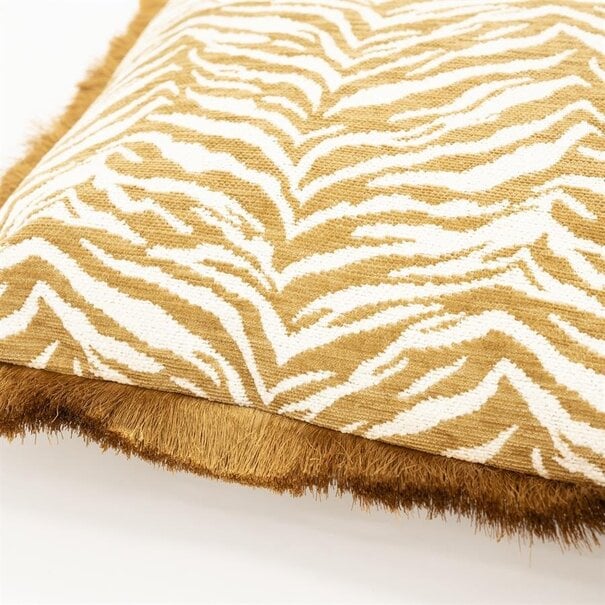 By Boo Kussen Tigra 40x60 cm - mosterd