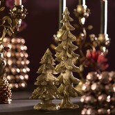 Ornament Ø15X42 cm CHRISTMAS TREE goud