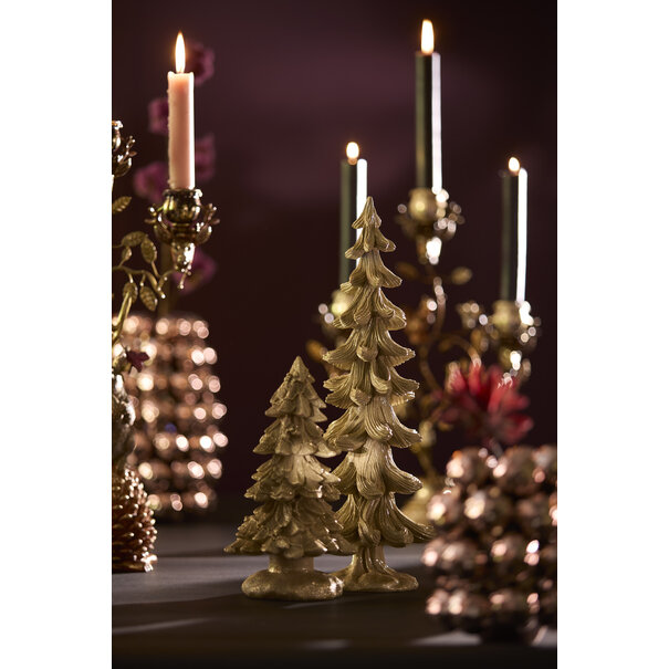 Light en Living Ornament Ø15X42 cm CHRISTMAS TREE goud