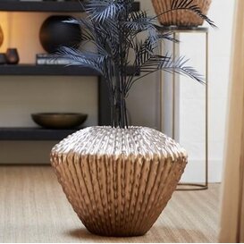 Vaas CACTI antiek brons Ø55x45 cm