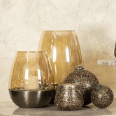 Windlicht Kalley bruin L