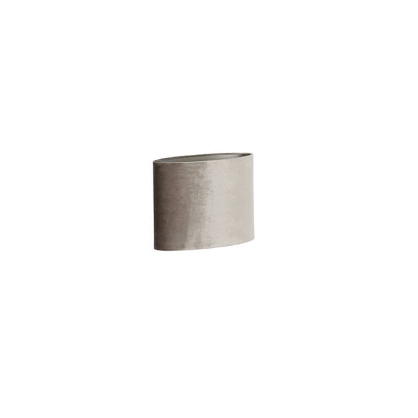 Light en Living Lampenkap ovaal recht smal 38-17,5-28 cm PALATA taupe