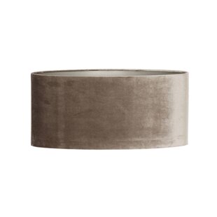 Lampenkap ovaal recht smal 45-21-22 cm PALATA taupe