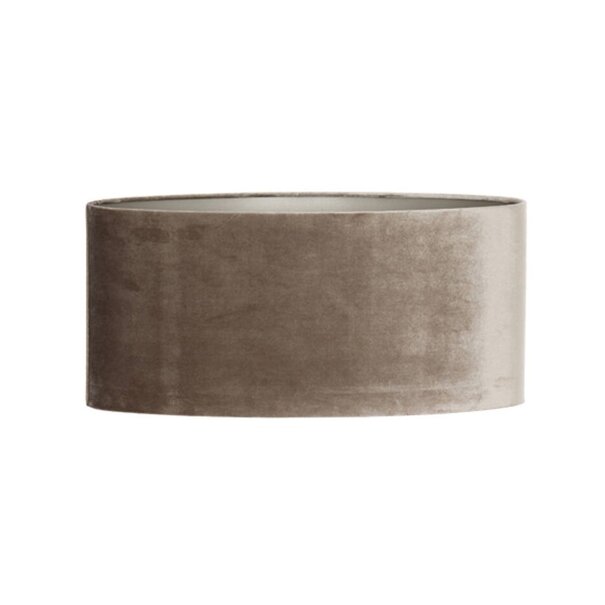 Light en Living Lampenkap ovaal recht smal 45-21-22 cm PALATA taupe