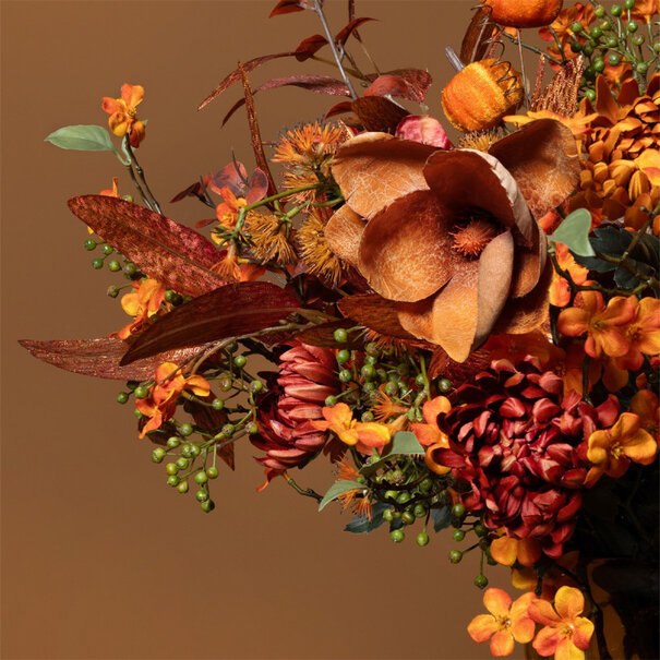 Countryfield Kunstbloem Amaryllis bruin