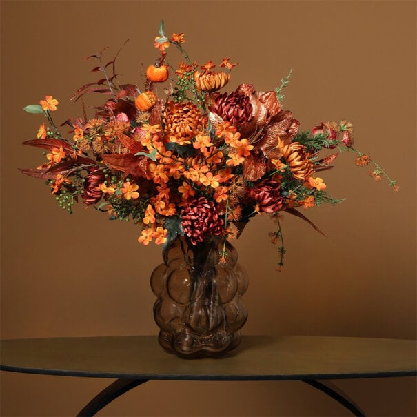 Countryfield Kunstbloem Amaryllis bruin