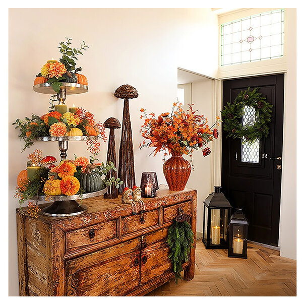 Countryfield Kunstbloem Amaryllis bruin