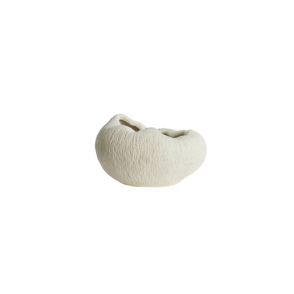 Light en Living Vaas deco 39,5x32x24 cm DENISA crème