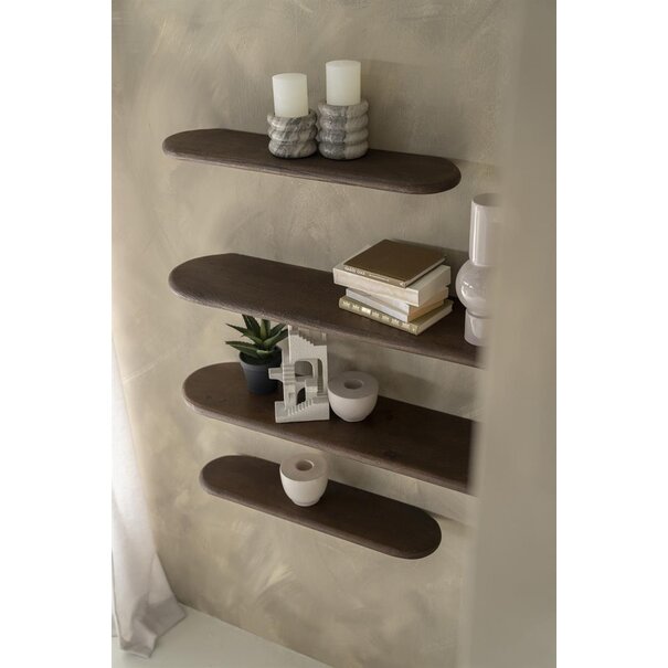 By Boo Wandplank Tre 2 mango 69 cm – bruin