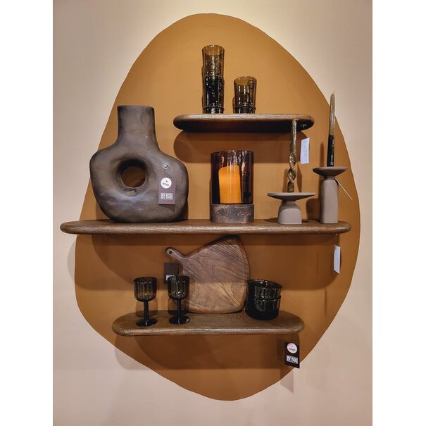 By Boo Wandplank Tre 2 mango 69 cm – bruin