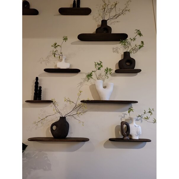 By Boo Wandplank Tre 2 mango 69 cm – bruin