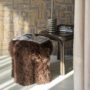 Poef Doodly - donkerbruin