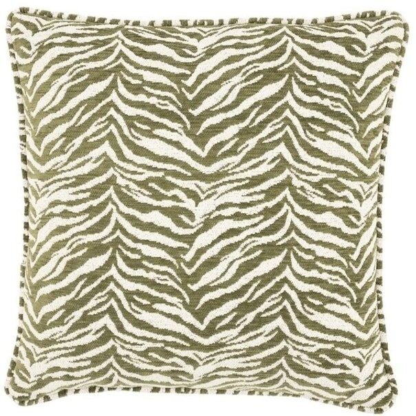 By Boo Kussen Tigra 45x45 cm - groen