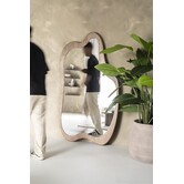By Boo Spiegel Laban XL - Organische Wandspiegel
