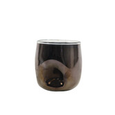 Theelicht ZALANA blauw