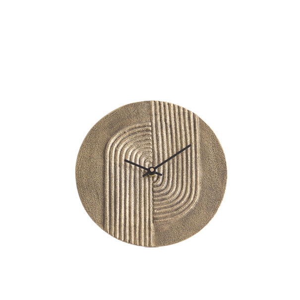 Light en Living Klok Ø20 cm GWENNA antiek brons