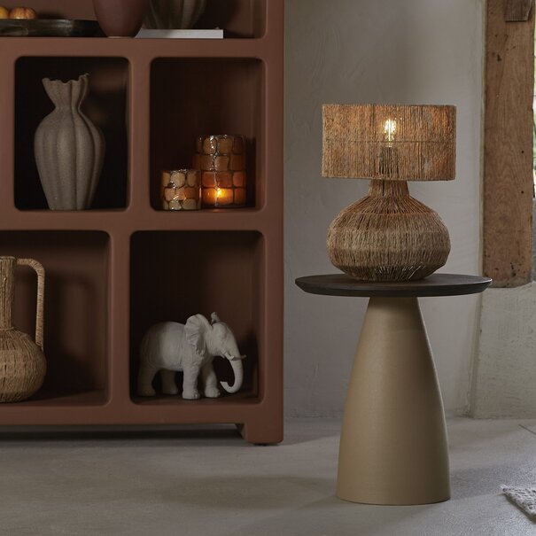 Light en Living Tafellamp  Ø30X40 cm AROVA jute naturel