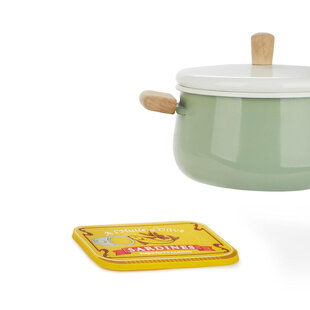 Pannenonderzetter Conserverie Sardines – Geel
