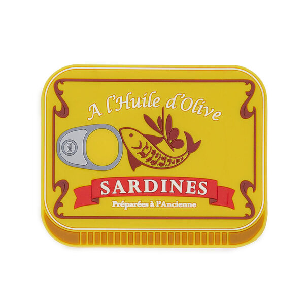 Balvi Pannenonderzetter Conserverie Sardines – Geel