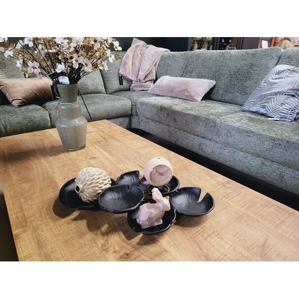 Light en Living Schaal 47x27x6,5 cm BABINE mat zwart