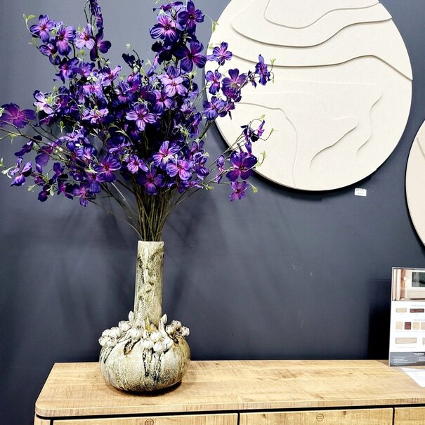 Countryfield Kunstbloem Cornus paars - 44 x 10 x 128 cm