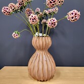 Vaas Lenn XL bruin - 26,5 x 26,5 x 37 cm