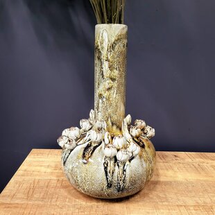 Vaas lange hals Rose XXL - 34 x 34 x52 cm