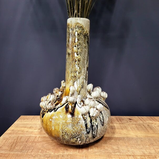 Countryfield Vaas lange hals Rose XXL - 34 x 34 x52 cm