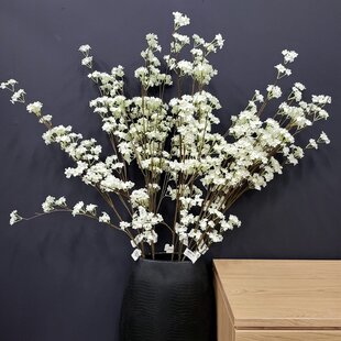 Kunsttak 122x30x5 cm SPIRACEA creme