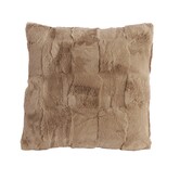 Kussen  45x45 cm COMBARRO lichtbruin