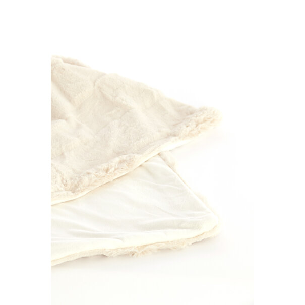 Light en Living Plaid 170x130 cm COMBARRO creme