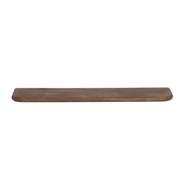 Light en Living Wandplank 88x20x3 cm TARONTU mat grijs/bruin