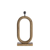 Lampvoet 35x12x59 cm PACECO hout grijs-donker bruin