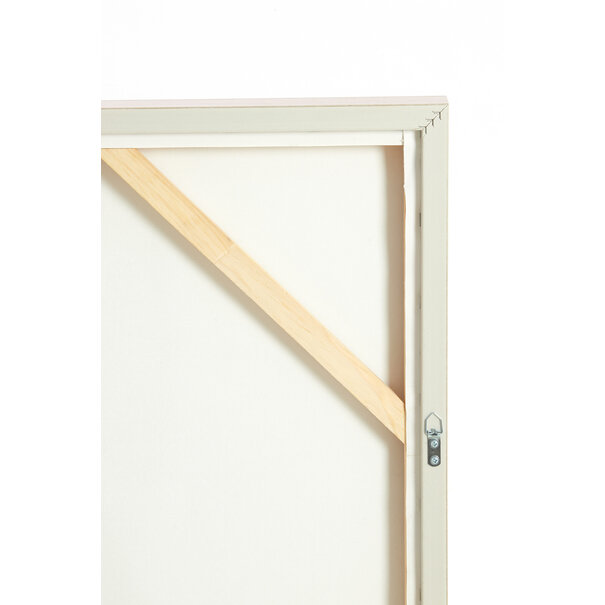 Light en Living Wandornament 80x3,5x80 cm NIEVES zand+crème