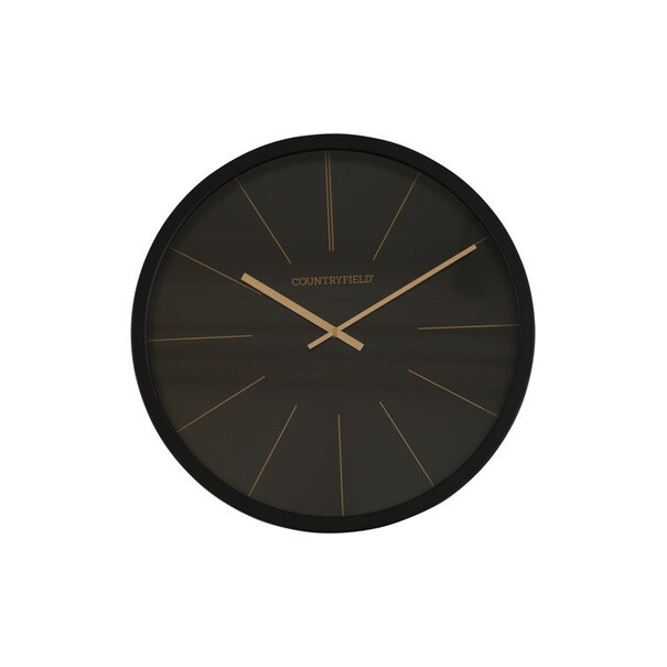 Countryfield Wandklok Copper L Zwart Ø 50,5 cm