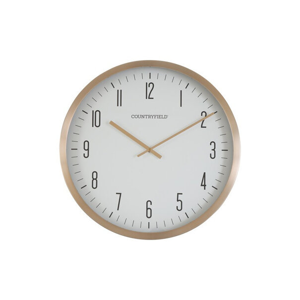 Countryfield Wandklok Antoin L goud / wit