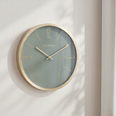 Wandklok Copper L goud / taupe Ø 50 cm