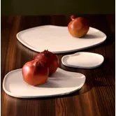 Schaal 33x33x1,5 cm TOJERA crème