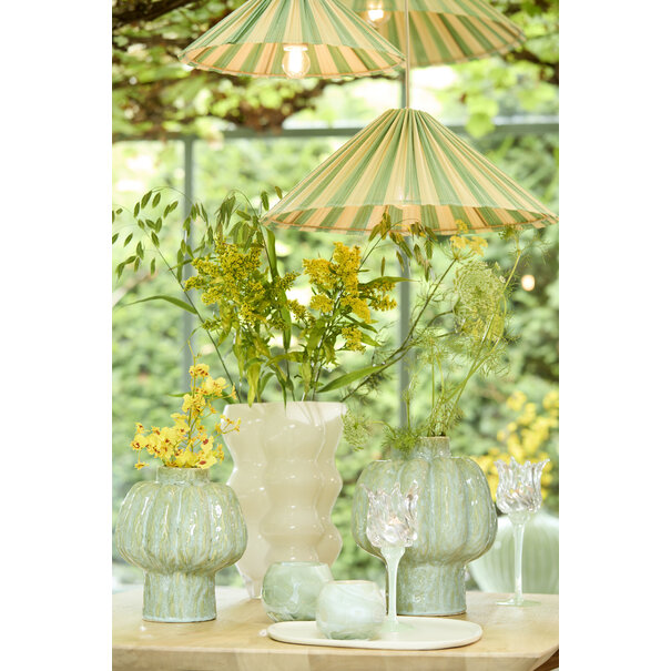 Light en Living Schaal 33x33x1,5 cm TOJERA crème