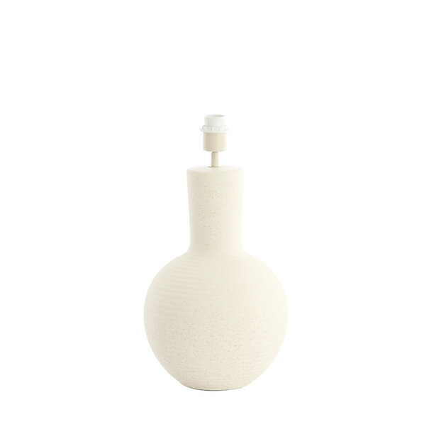 Light en Living Lampvoet Ø28,5x52 cm ULLOA keramiek mat creme